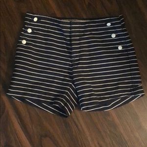 Tommy Hilfiger Sailor Shorts Navy & White Size 2